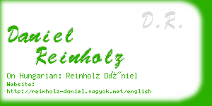 daniel reinholz business card